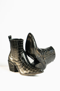 Botín Texas Mentha Mia Negro 851