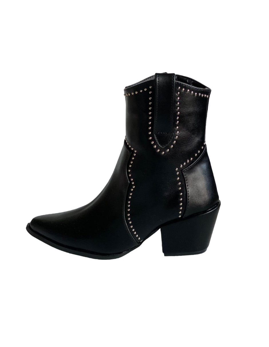 Botín Dallas Mentha Mia Negro Estoperol 850